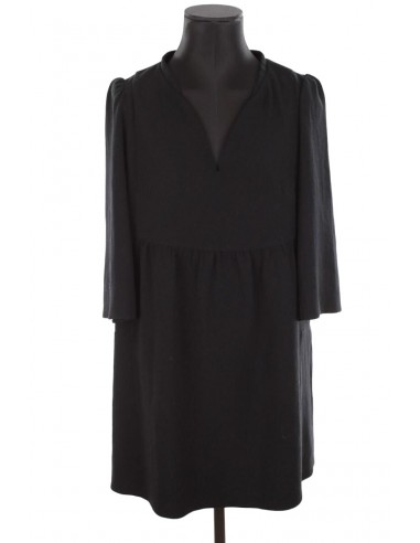 Robe en coton  Bash noir. Matière principale coton. Taille 36. de France