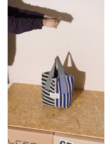 Crosswalk Beach Bag | Forest Blue hantent personnes