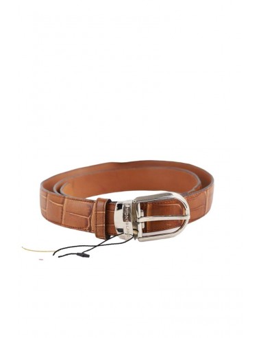 Ceinture en cuir en cuir Montblanc marron. Matière principale cuir. suggérées chez