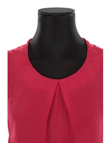 Blouse Sandro rouge. Matière principale polyester. Taille 36. chez Cornerstreet bien 