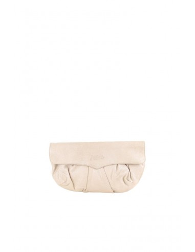 Pochette en cuir  Jean Paul Gaultier beige. Matière principale cuir. d'Europe débarque