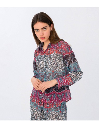 Layla - Print Shirt Livraison rapide